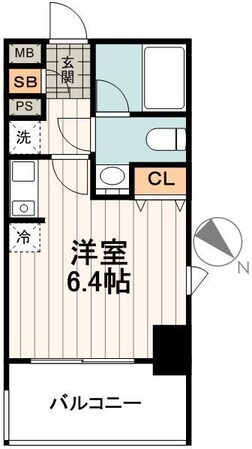 エコロジー白山レジデンスの物件間取画像